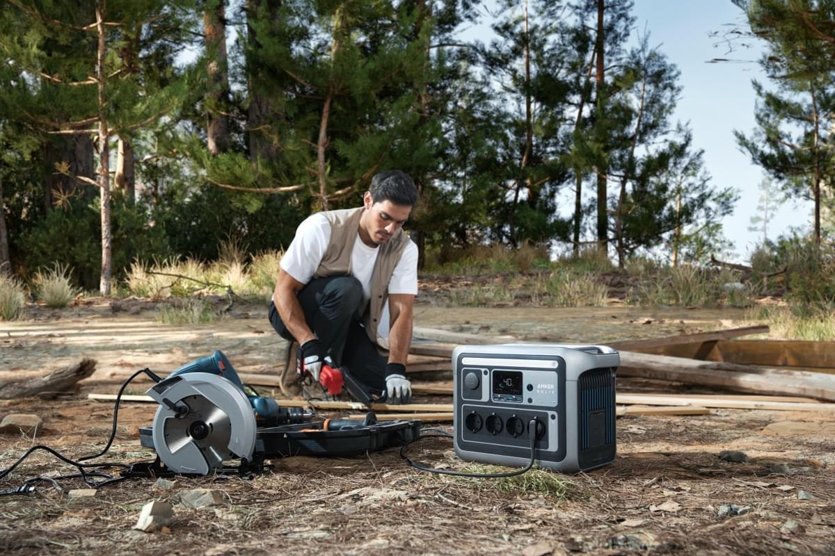 portable battery generator VTOMAN FlashSpeed 1000 Portable Power Station 1000W/848Wh, Portable Solar Panel 220W, IP67 Waterproof, Solar Power powerful Solar generator main image 0