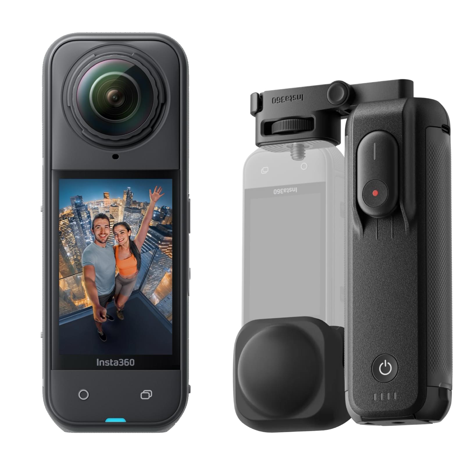 Insta360 X5 Faltbares FOMO Power Handle Bundle