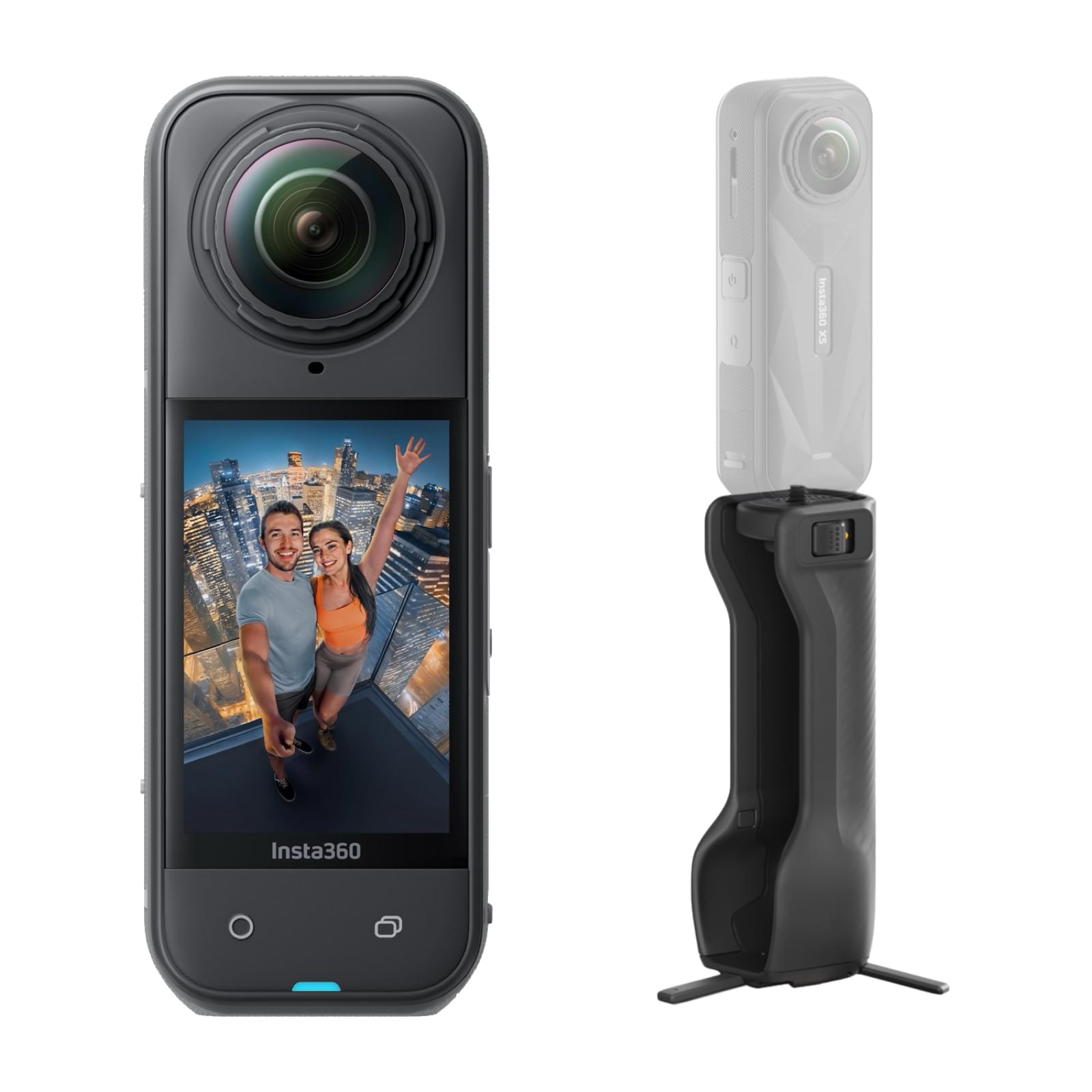 Insta360 X5 Foldable Utility Handle Πακέτο