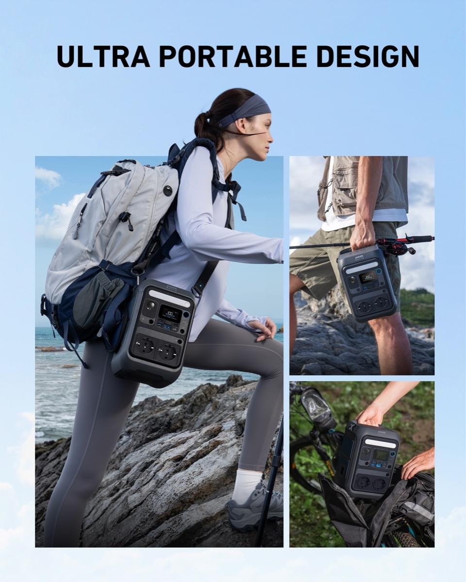 Anker SOLIX C300X AC - 288Wh - TeqClub.com