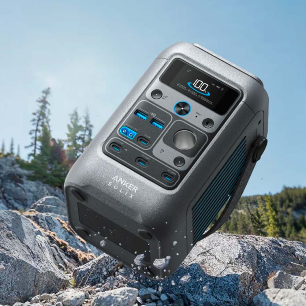 anker solix C300X DC & UGREEN Auto - snellader met 3 poorten 130W - TeqClub.com