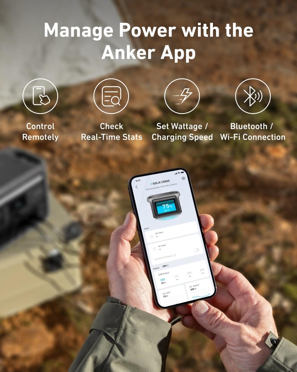 Anker SOLIX C800X - 768Wh - TeqClub.com
