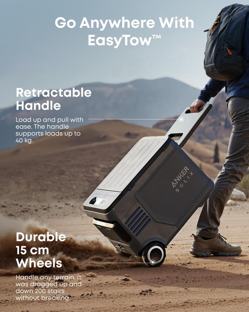 Anker SOLIX EverFrost Powered Cooler 2 40L - TeqClub.com