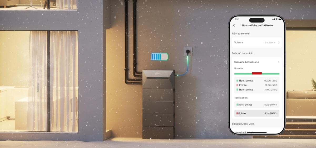 Anker SOLIX Solarbank 2 E1600 AC 4 - in - 1 Bundle - With BP2700 Expansion Battery X2 + P1 Meter - TeqClub.com