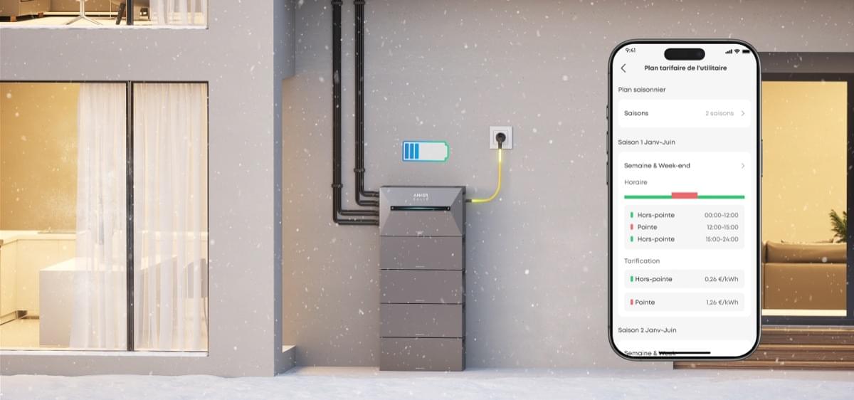 Anker SOLIX Solarbank 2 E1600 AC 4 - in - 1 Bundle - With BP2700 Expansion Battery X2 + P1 Meter - TeqClub.com