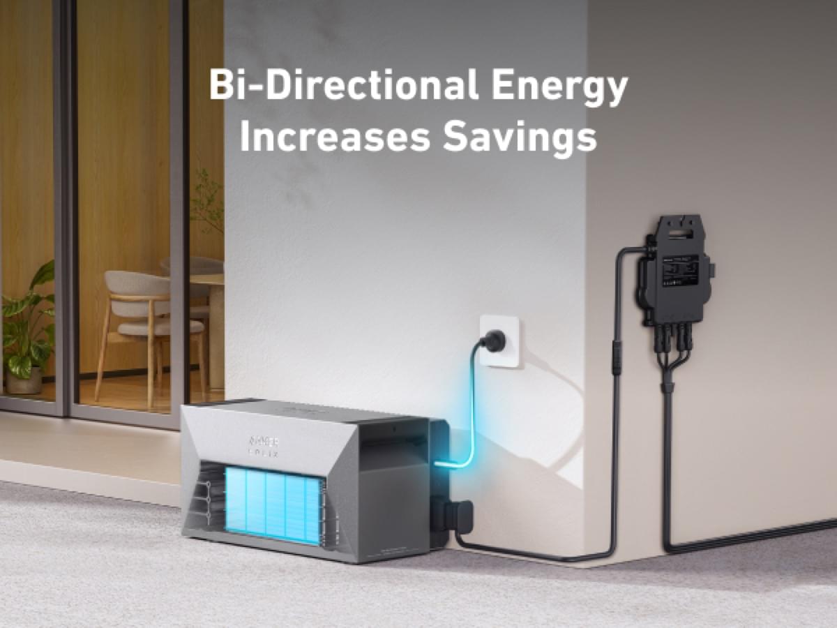 Anker SOLIX Solarbank 2 E1600 AC 4 - in - 1 Bundle - With BP2700 Expansion Battery X2 + P1 Meter - TeqClub.com