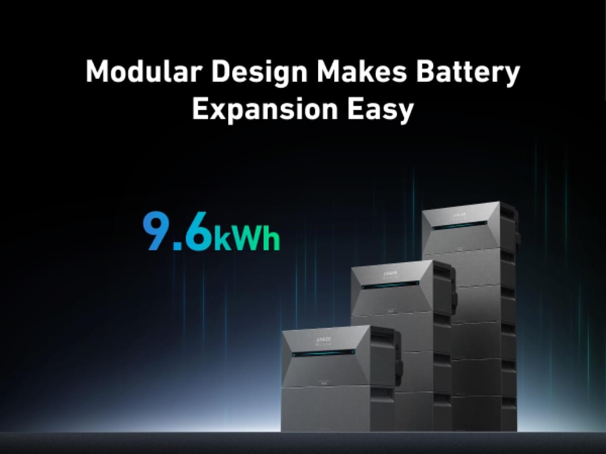 Anker SOLIX Solarbank 2 E1600 AC 4 - in - 1 Bundle - With BP2700 Expansion Battery X2 + P1 Meter - TeqClub.com