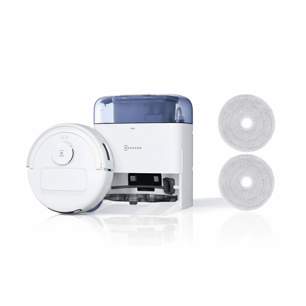 ECOVACS DEEBOT mini BLUE EU + Mopping pad - TeqClub.com