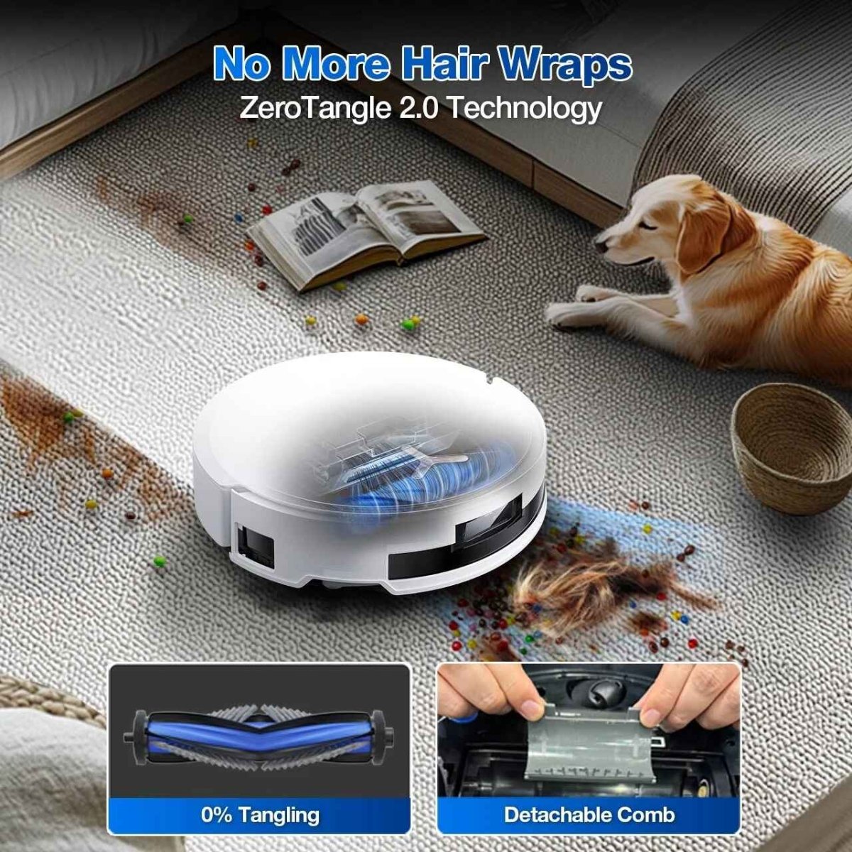 ECOVACS DEEBOT T50 MAX PRO OMNI WHITE - TeqClub.com