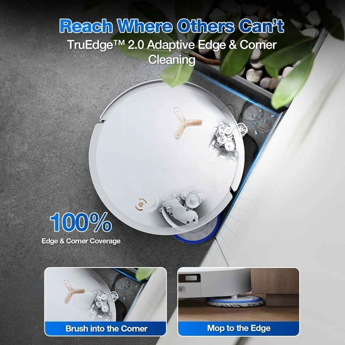 ECOVACS DEEBOT T50 MAX PRO OMNI WHITE - TeqClub.com