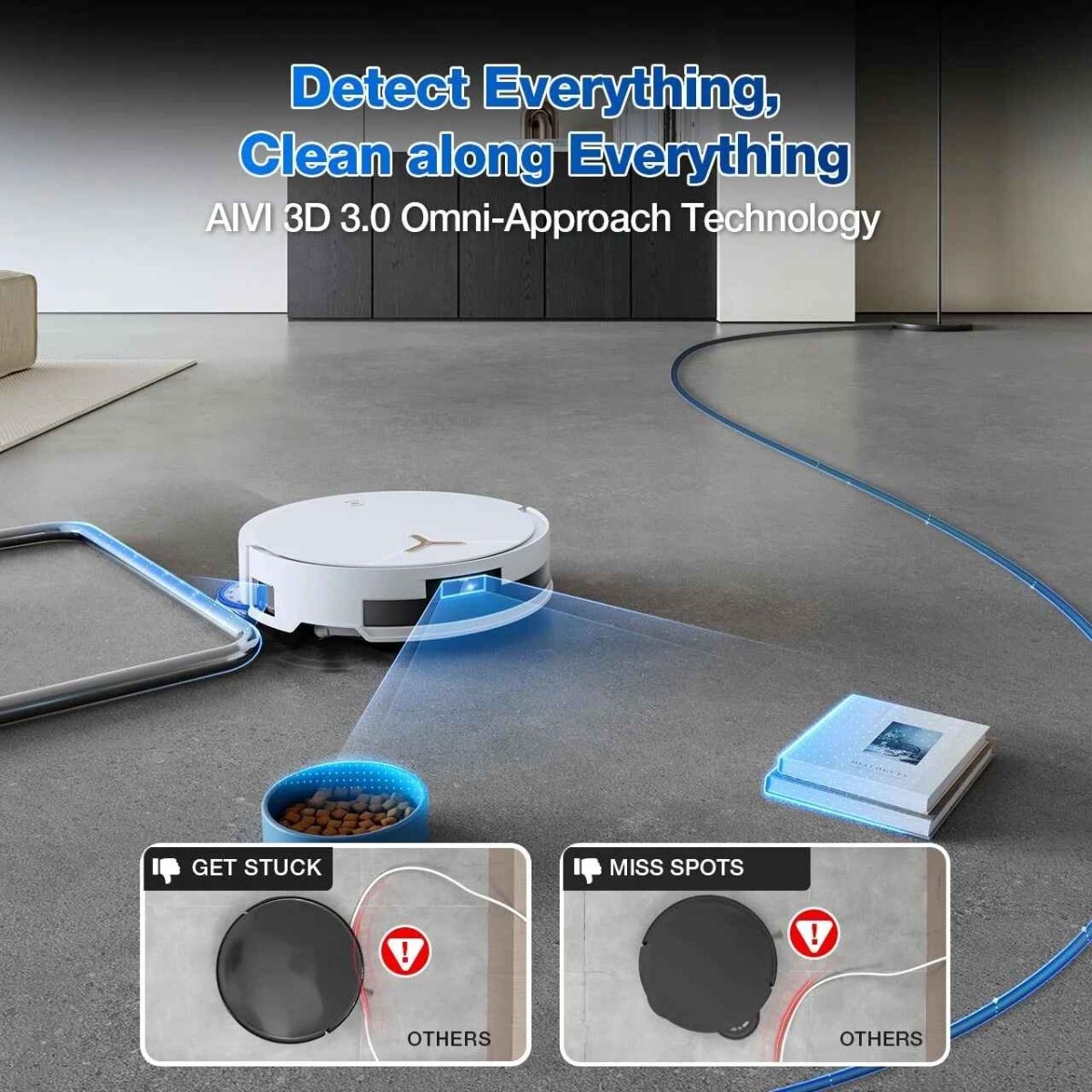 ECOVACS DEEBOT T50 MAX PRO OMNI WHITE - TeqClub.com
