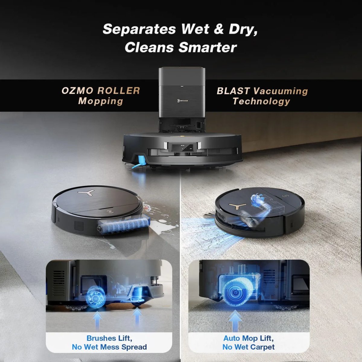 ECOVACS DEEBOT X9 PRO OMNI BLACK - TeqClub.com