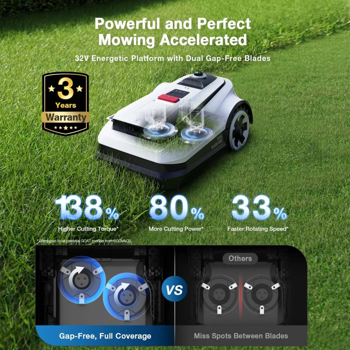 ECOVACS GOAT A3000 LiDAR - TeqClub.com