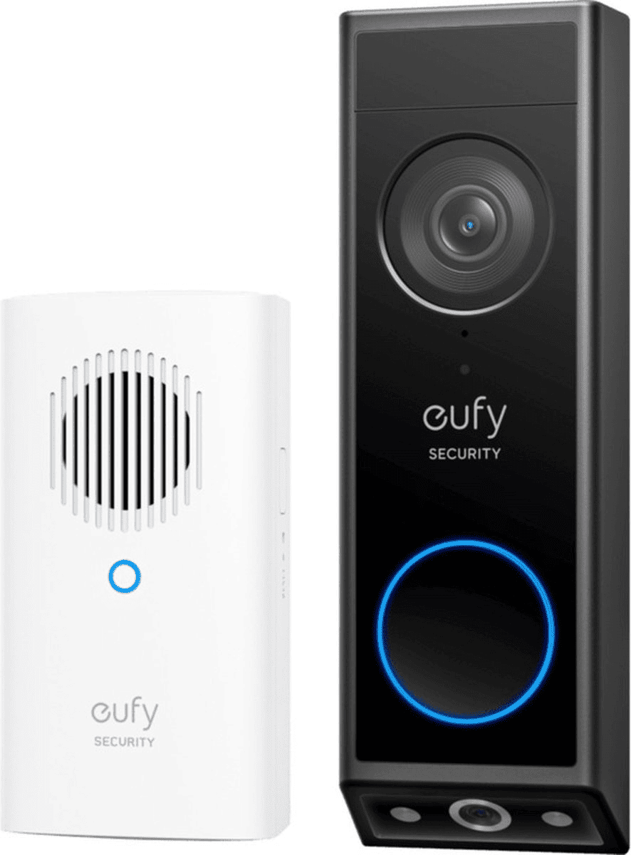 Eufy E340 Video Doorbell Kit bundle with Edge HomeBase Mini - TeqClub.com
