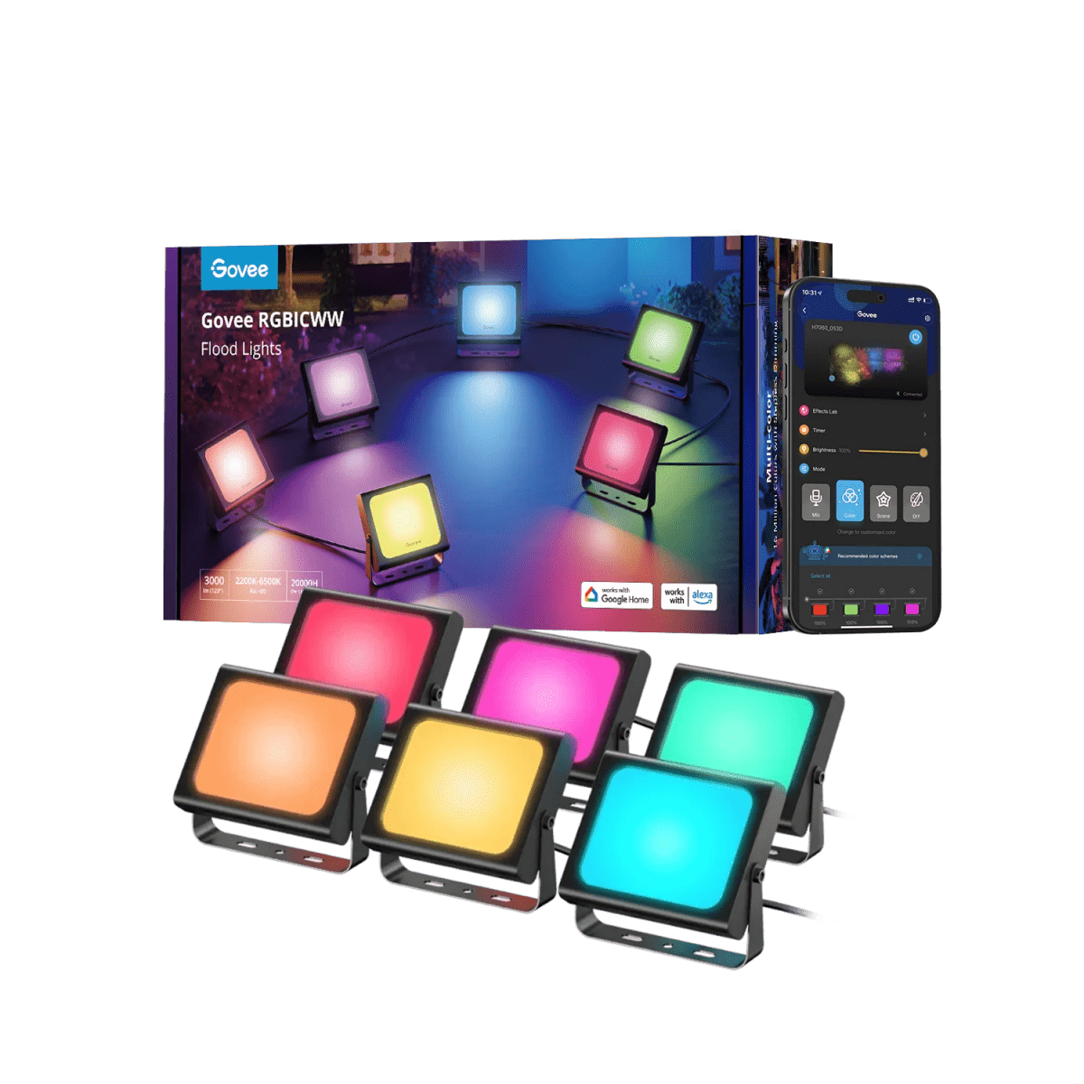 Govee Outdoor FLood Lights - TeqClub.com