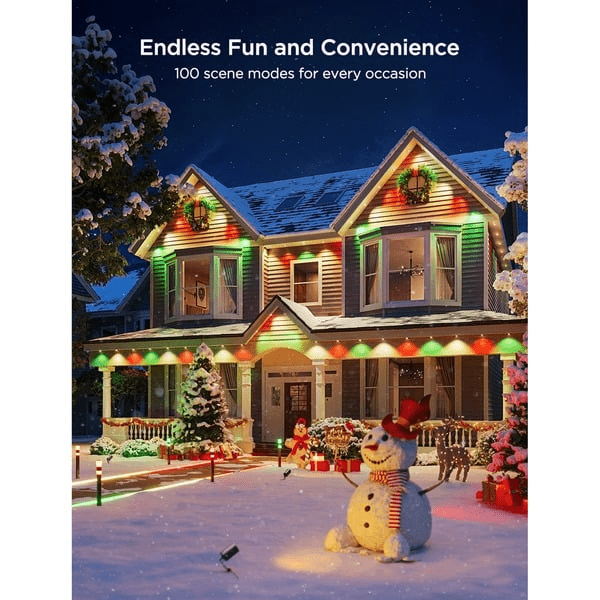 Govee Outdoor Lighting Bundle – 30M Permanent Lights + Flood Lights - TeqClub.com