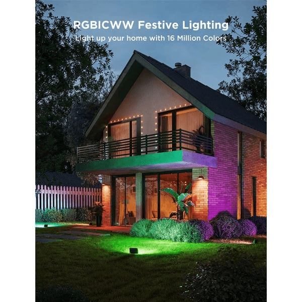Govee Outdoor Lighting Bundle – 30M Permanent Lights + Flood Lights - TeqClub.com
