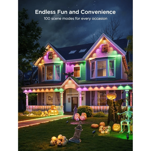 Govee Outdoor Lighting Bundle – 30M Permanent Lights + Flood Lights - TeqClub.com