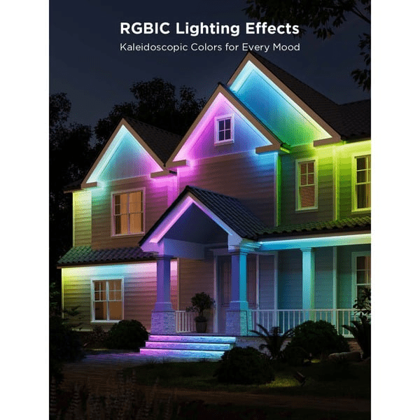 Govee Outdoor Lighting Bundle – Smart Wall Light & 10M LED Strip - TeqClub.com