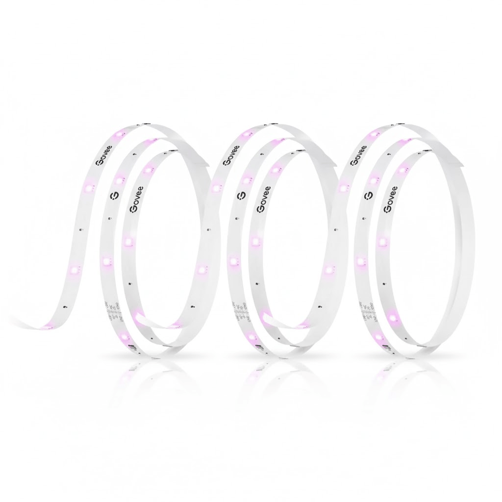 Govee RGBIC Basic LED Strip Lights (30M) - 3x 10M RGB Smart Lighting - TeqClub.com