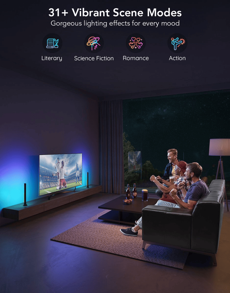 Govee RGBIC TV Light Bars - TeqClub.com