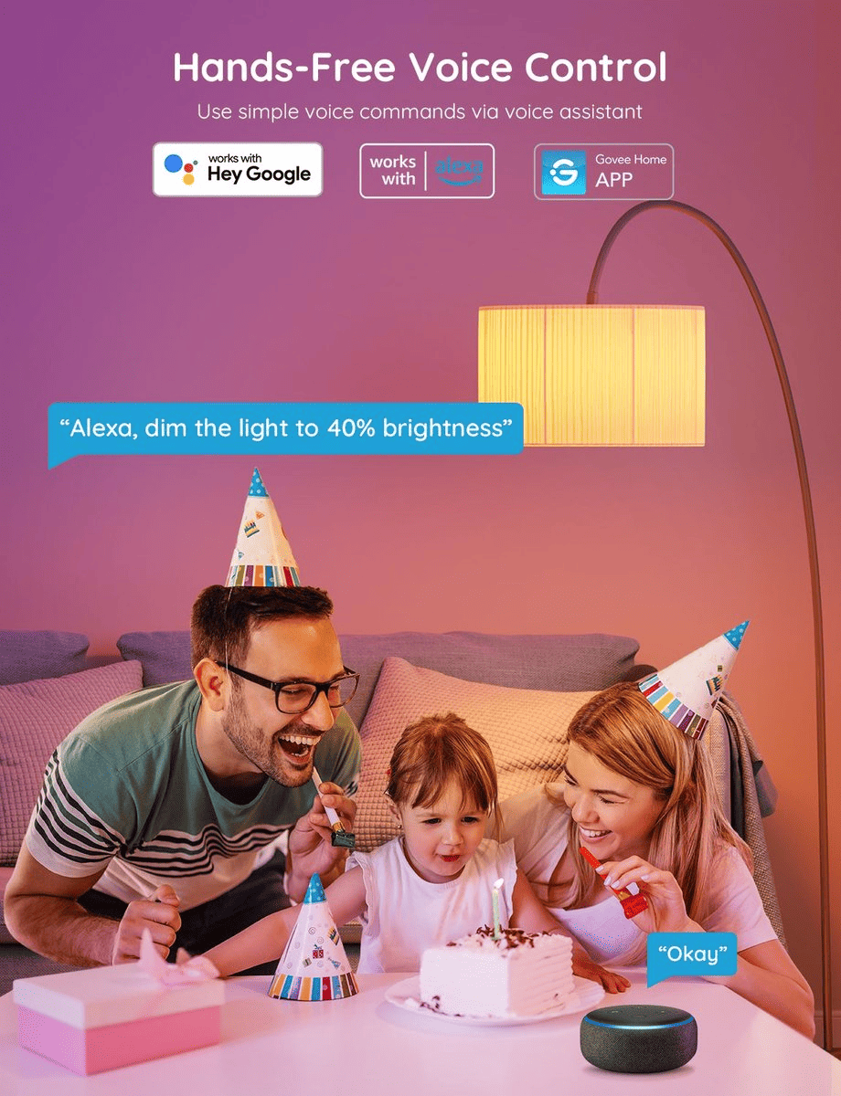 Govee RGBWW Smart LED Bulb (1 Pack) E27 - TeqClub.com