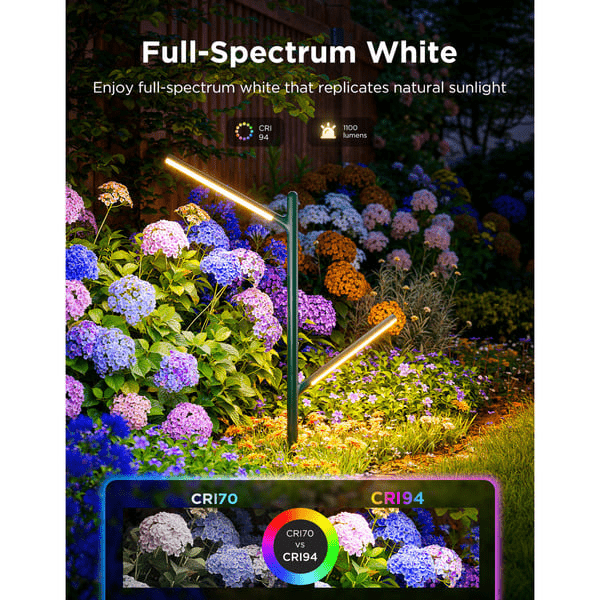 Govee Smart Outdoor Lighting Bundle – Garden Lights & Wall Light - TeqClub.com