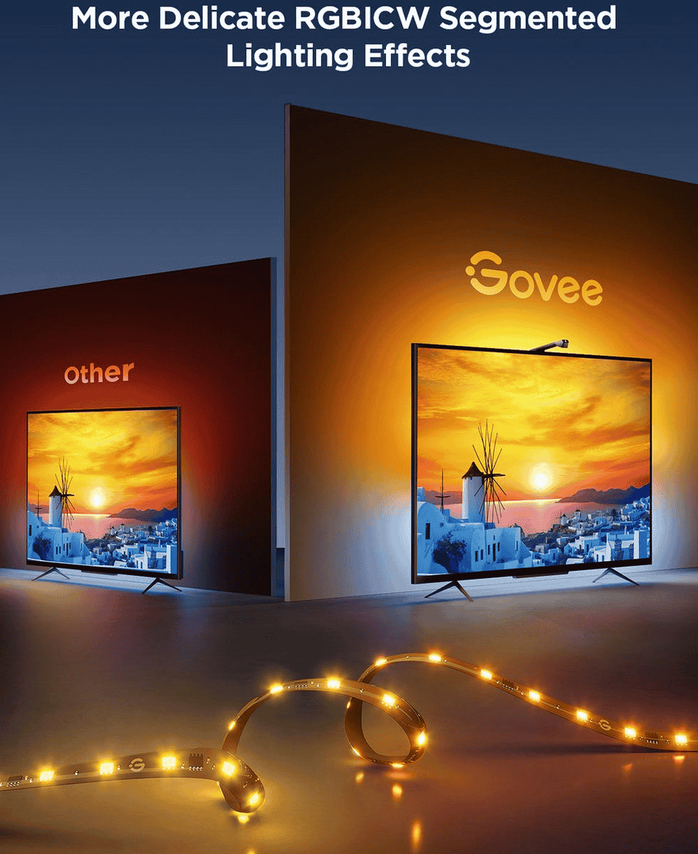 Govee TV Backlight 3 Lite (for 55 - 65 inch TVs) - TeqClub.com