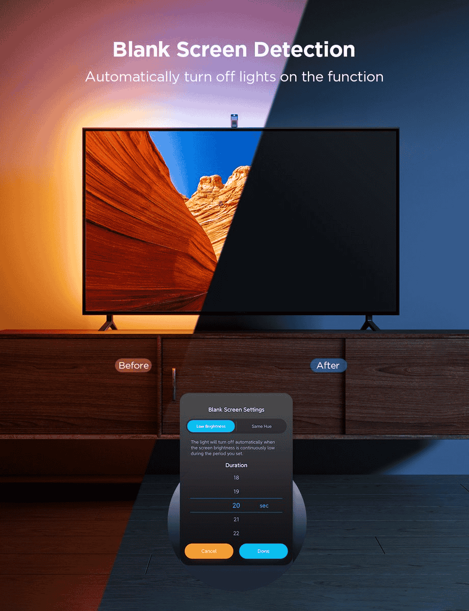 Govee TV Backlight 3 Lite (for 75 - 85 inch TVs) - TeqClub.com