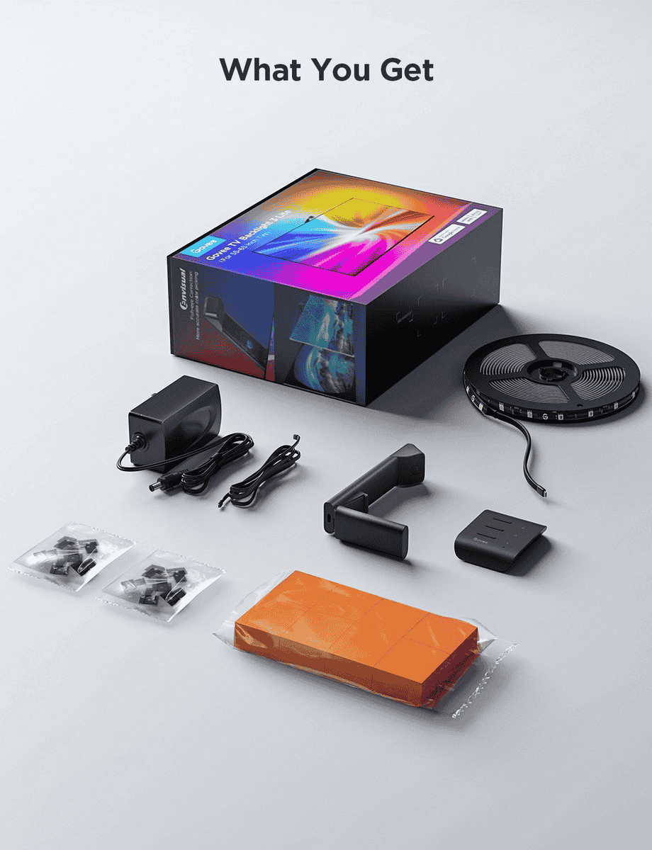 Govee TV Backlight 3 Lite (for 75 - 85 inch TVs) - TeqClub.com