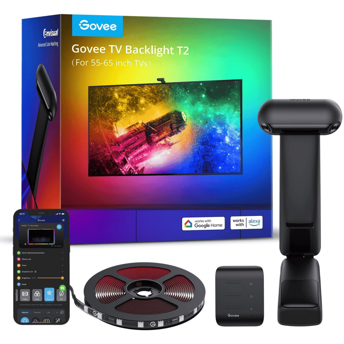 Govee TV Backlight T2 (for 55 - 65 inch TVs) - TeqClub.com