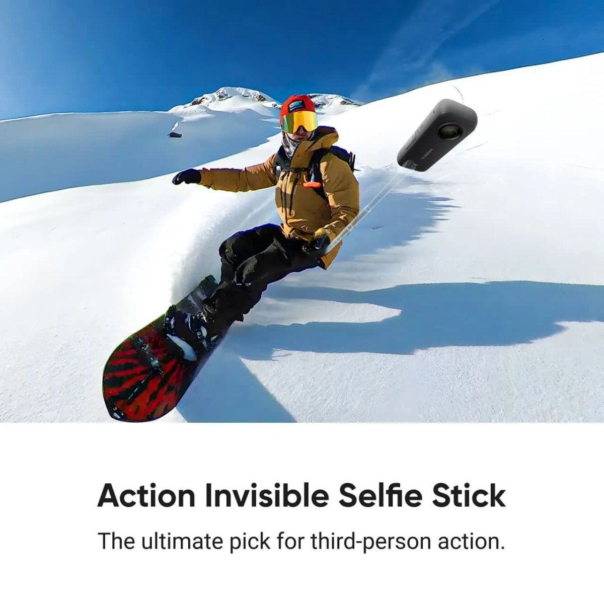 Insta360 Action Invisible Selfie Stick Carbon Fiber - TeqClub.com