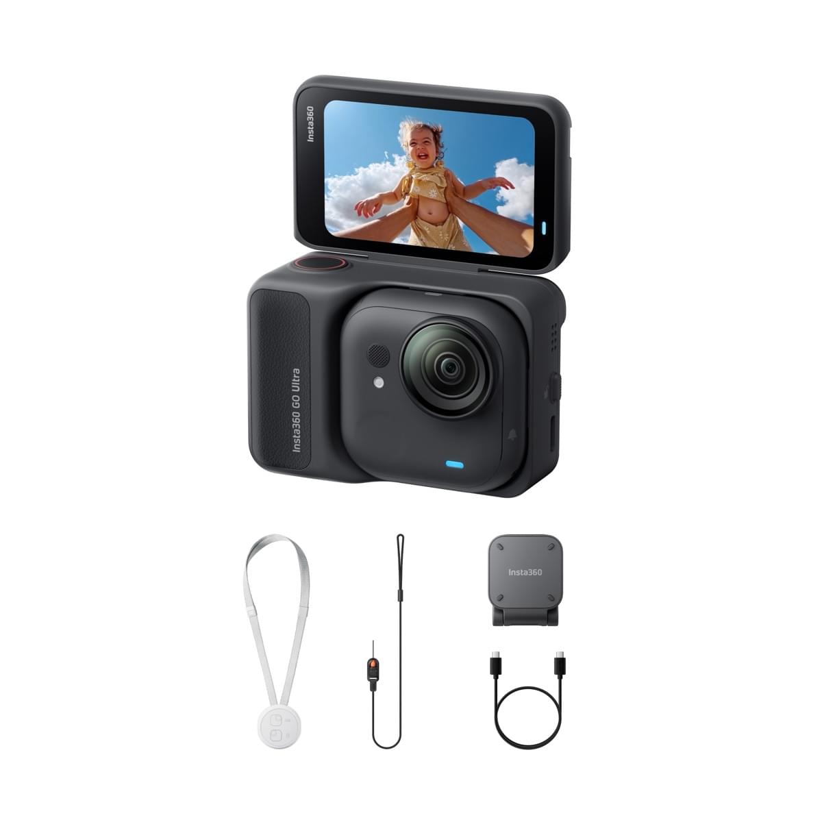 Insta360 GO Ultra Standard Bundle (Midnight Black) - TeqClub.com