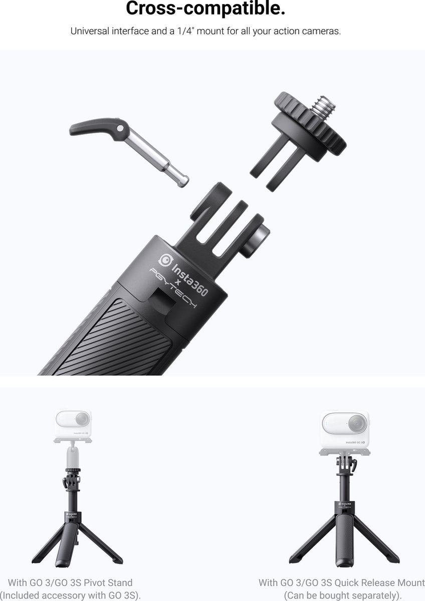 Insta360 Link 2C Stand Bundle - with Mini 2 - in - 1 Tripod - TeqClub.com