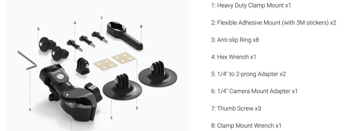 Insta360 X4 - 3 in 1 Motorcycle Bundel - TeqClub.com