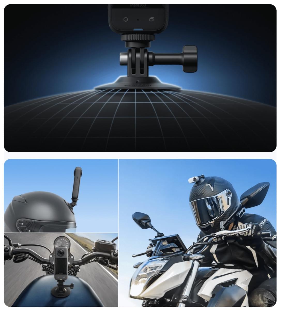 Insta360 X4 - 3 in 1 Motorcycle Bundel - TeqClub.com