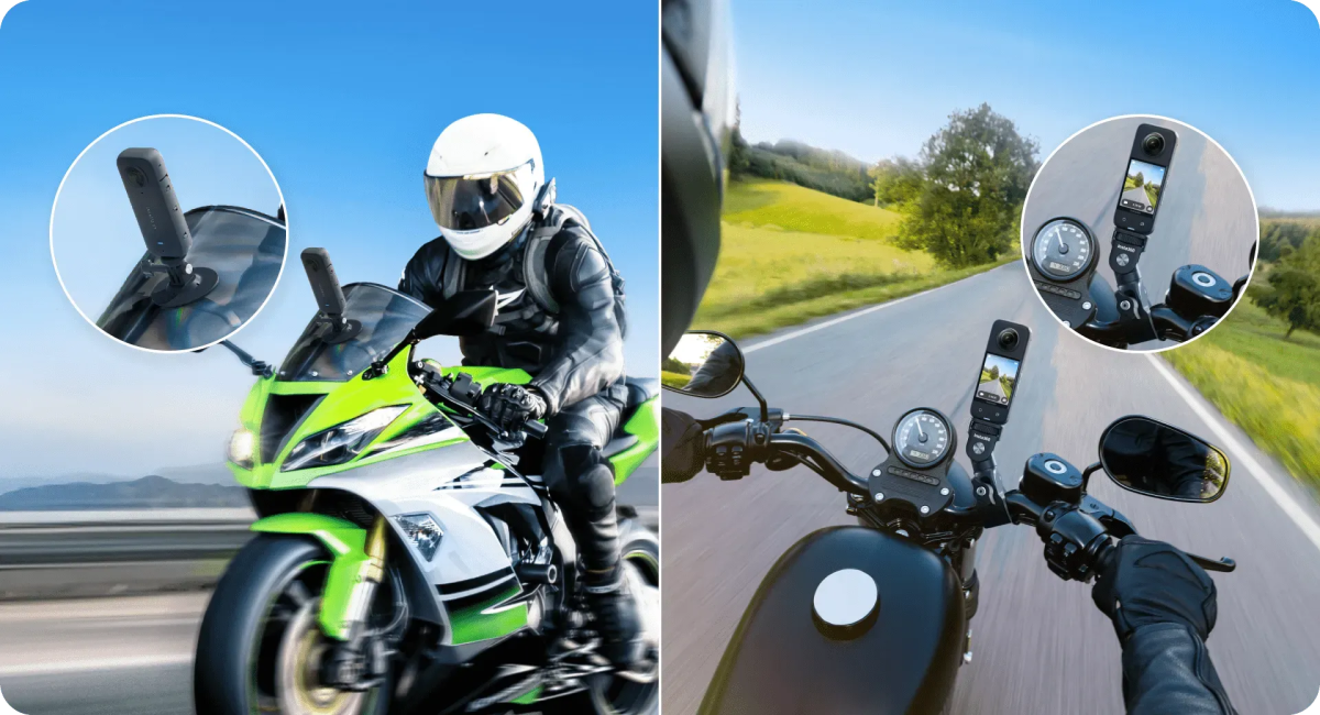 Insta360 X4 All - in - 1 Motorcycle Bundle Kit - TeqClub.com
