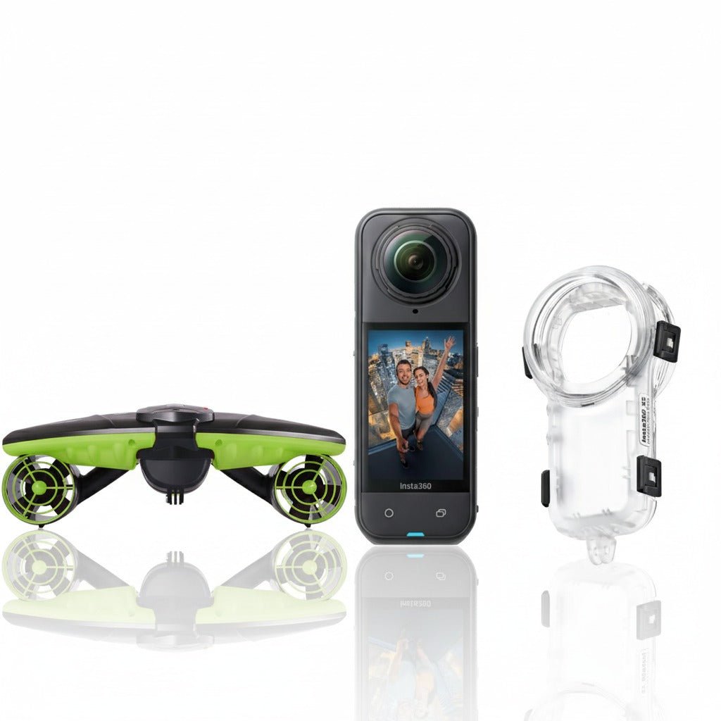Insta360 X5 360° Dive Creator Pack – met Sublue Navbow Active - TeqClub.com