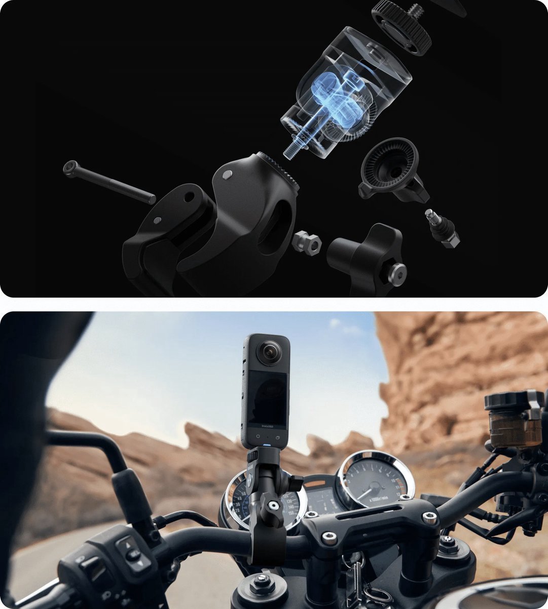 Insta360 X5 Motorcycle Bundle - TeqClub.com