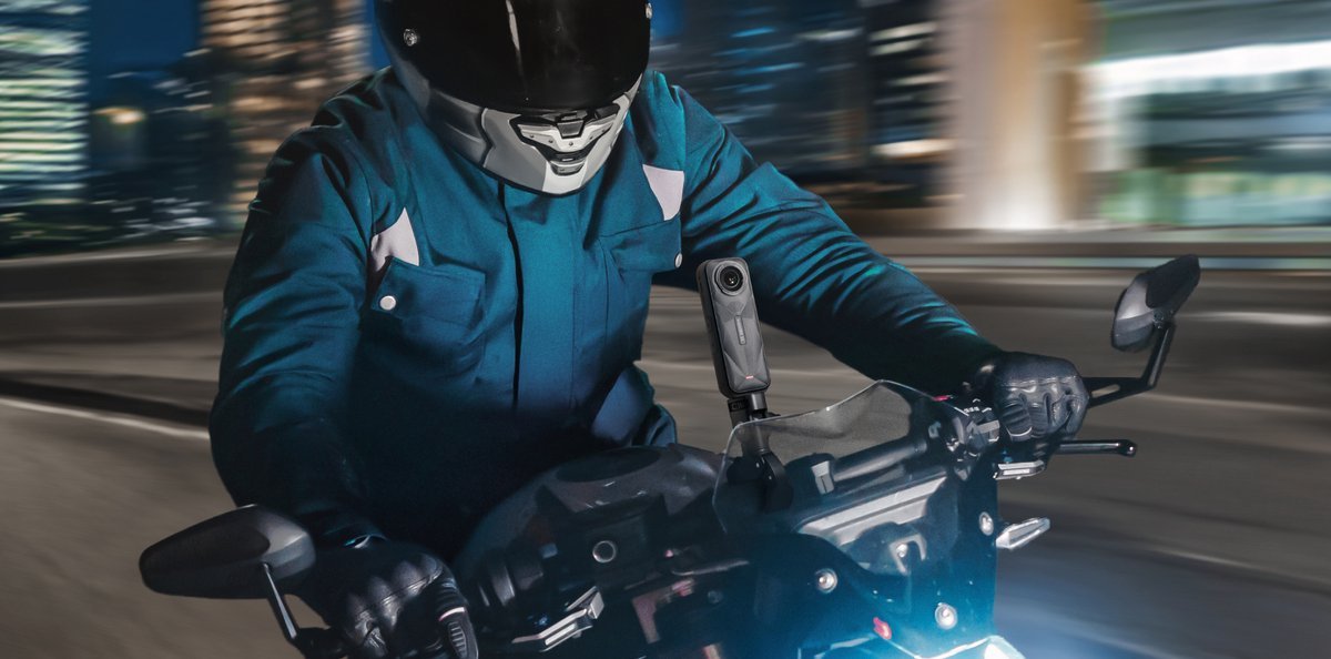 Insta360 X5 Motorcycle Bundle - TeqClub.com