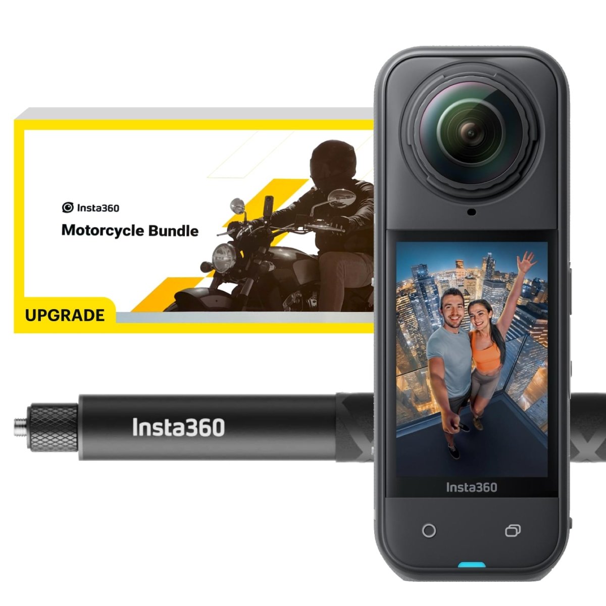 Insta360 X5 Motorcycle Bundle - TeqClub.com
