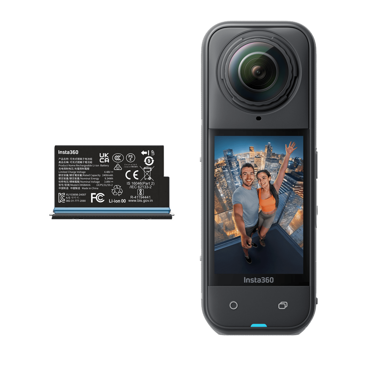 Insta360 X5 Power Bundle - with Extra Battery - TeqClub.com