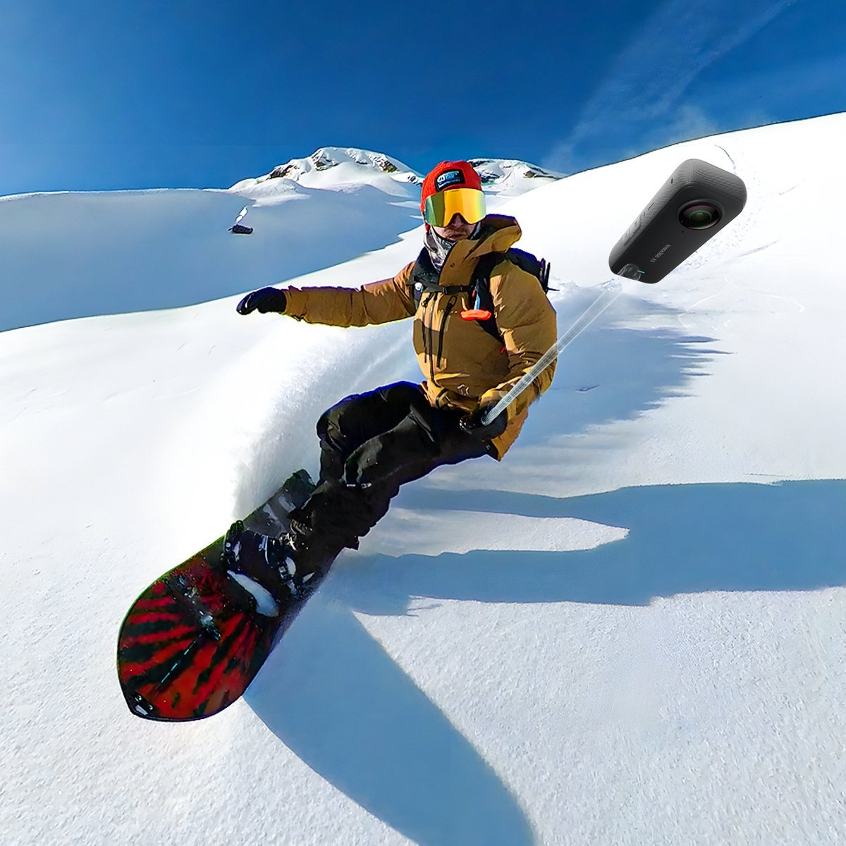 Insta360 X5 Vlog Bundle - With Selfie Stick - TeqClub.com