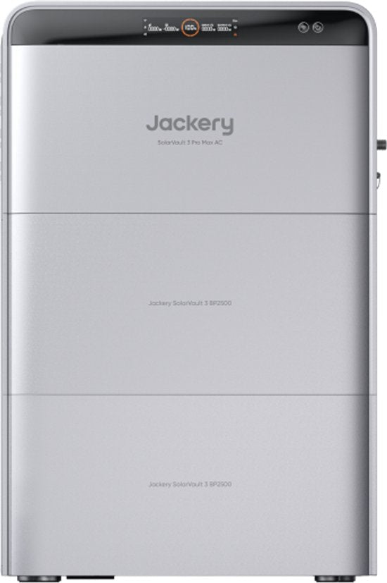 Jackery solarvault 3 Pro max AC+2* SolarVault 3 BP2500 - 7.56 kWh - TeqClub.com