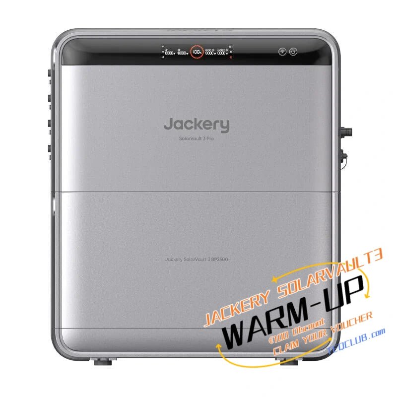 Jackery SolarVault 3 Pro Max+Jackery SolarVault 3 BP2500 - TeqClub.com