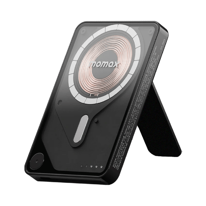 MOMAX 1 - Power X Pro Magnetic Wireless Battery Pack 5000mAh - TeqClub.com