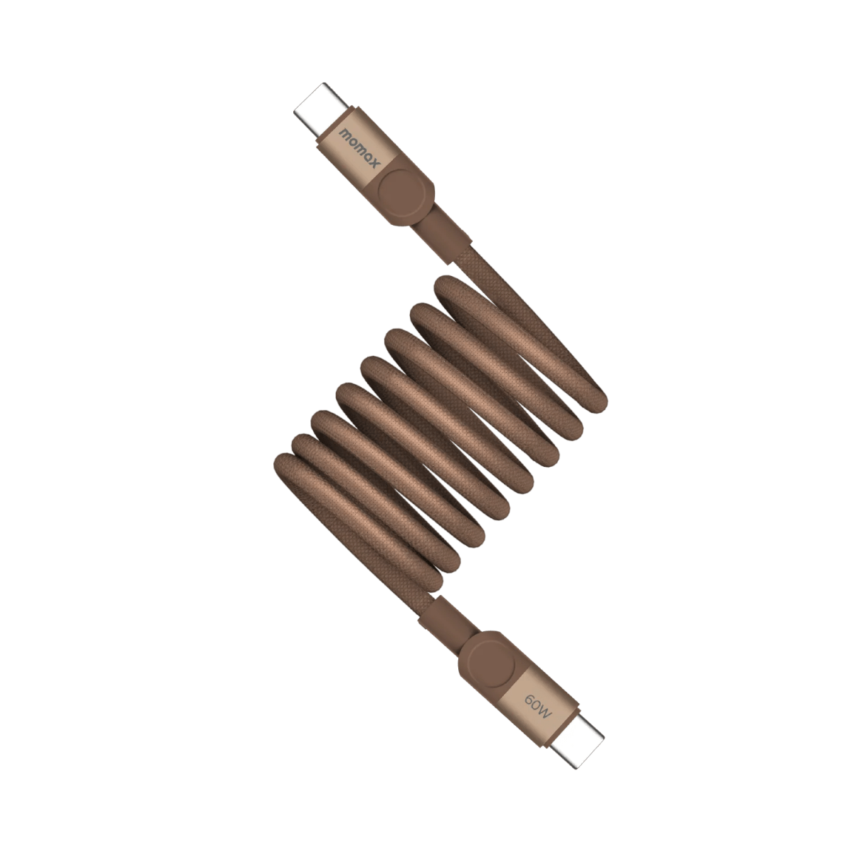 MOMAX Mag.Link 60W USBC to USBC Magnetic Cable 2m - TeqClub.com