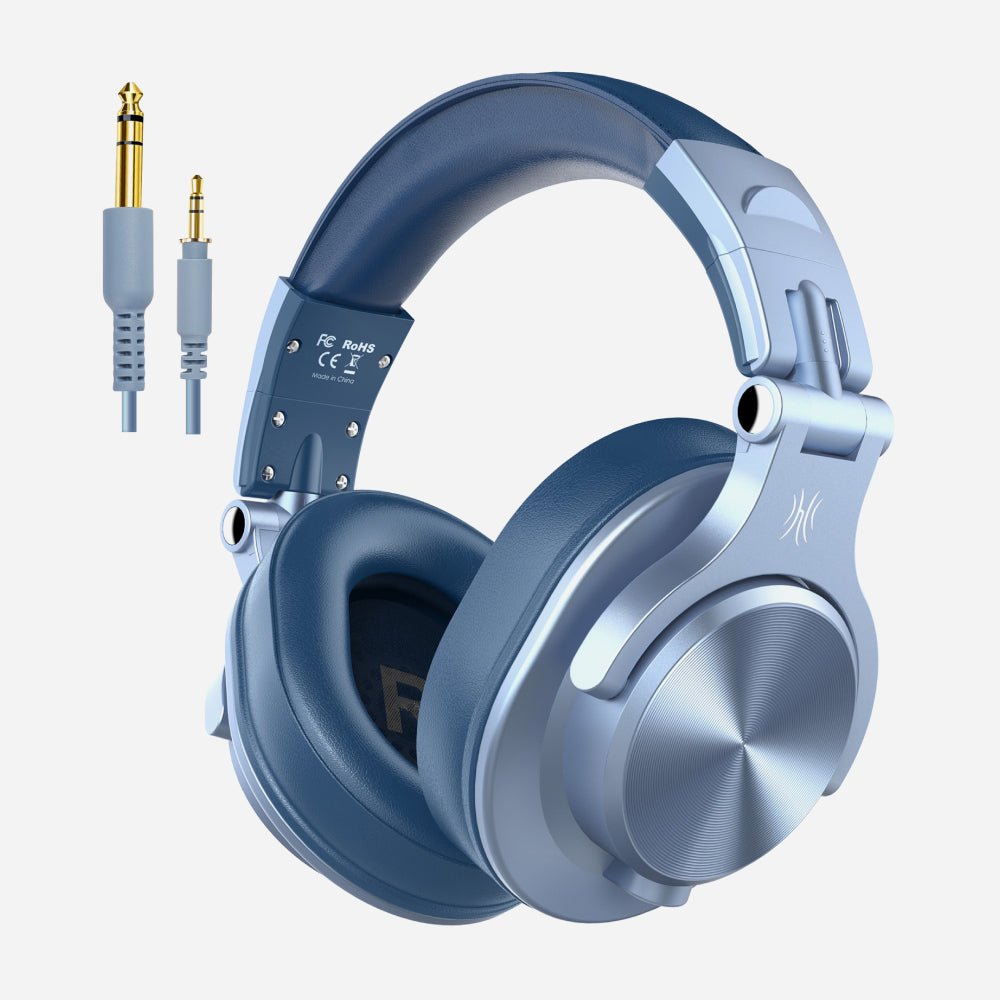 OneOdio Bluetooth Fusion A70 Sky Blue Headphones - TeqClub.com