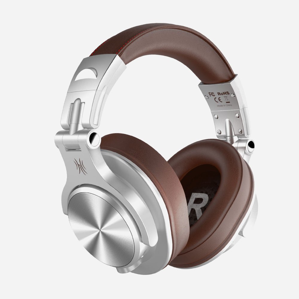 OneOdio Bluetooth Fusion A70 Sliver - brown Headphones - TeqClub.com