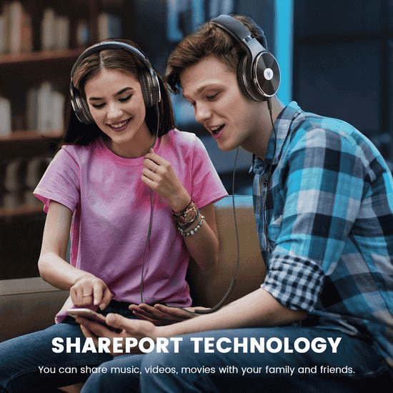 OneOdio HiFi with Cable Studio HiFi Black Headphones - TeqClub.com